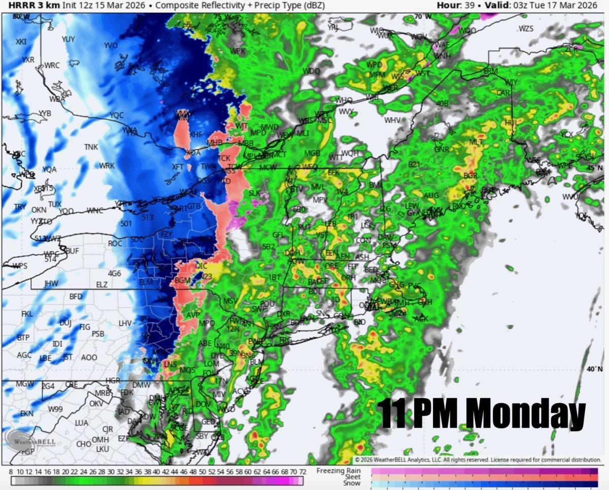 A significant storm on the way Monday into Tuesday AM! Severe weather outbreak across the Mid-Atlantic 