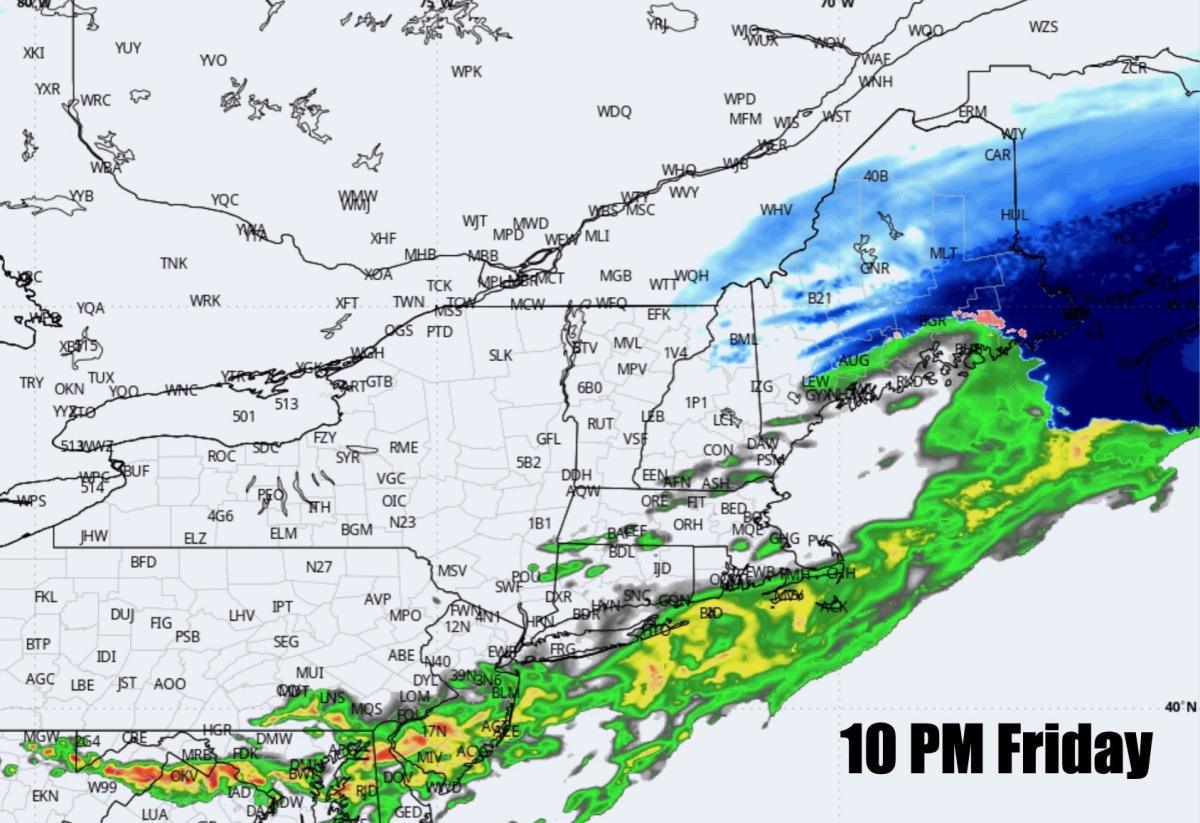 Accumulating snow across Northern New England on Friday. Watching the potential for a winter storm Sunday-Monday Accumulating snow across Northern New England on Friday. Watching the potential for a winter storm Sunday-Monday