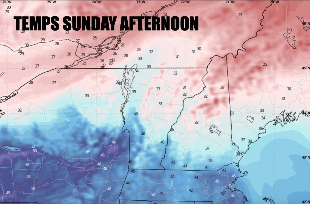 A SPRING SNOWSTORM ON THE WAY SUNDAY! A SPRING SNOWSTORM ON THE WAY SUNDAY!
