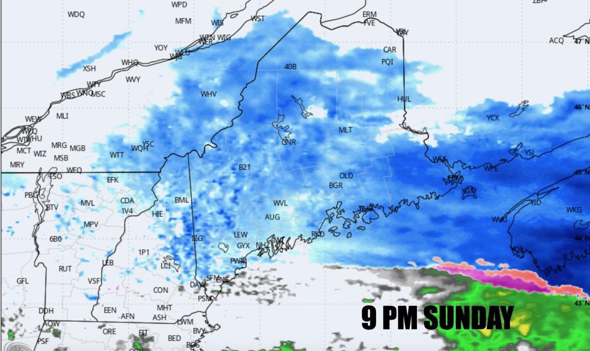 A SPRING SNOWSTORM ON THE WAY SUNDAY! A SPRING SNOWSTORM ON THE WAY SUNDAY!