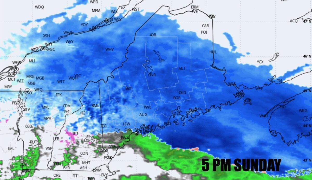 A SPRING SNOWSTORM ON THE WAY SUNDAY!