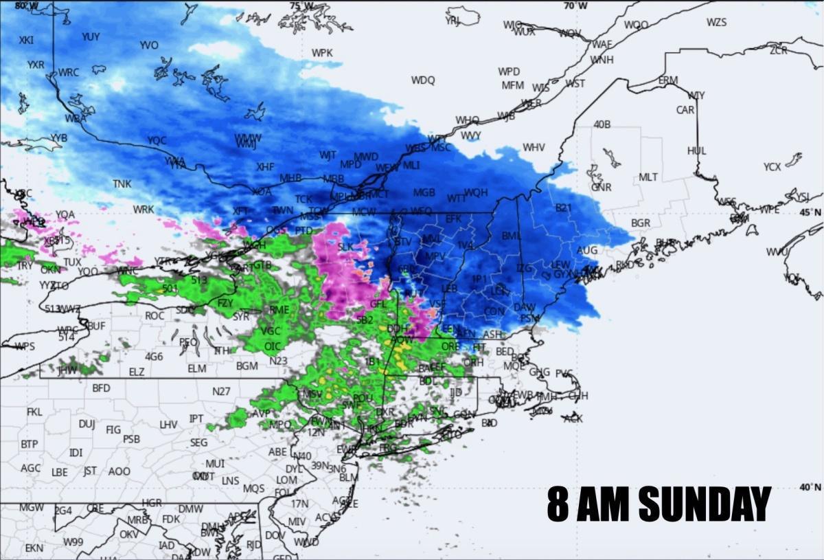 A SPRING SNOWSTORM ON THE WAY SUNDAY! A SPRING SNOWSTORM ON THE WAY SUNDAY!