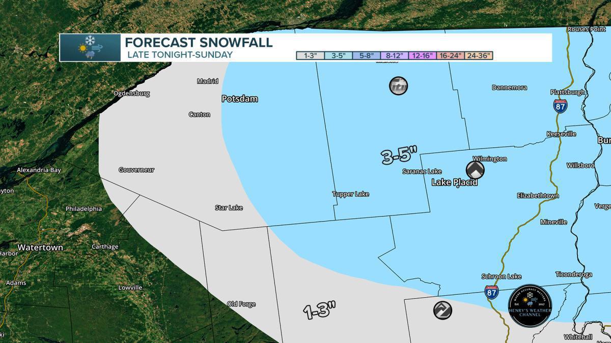 A SPRING SNOWSTORM ON THE WAY SUNDAY!