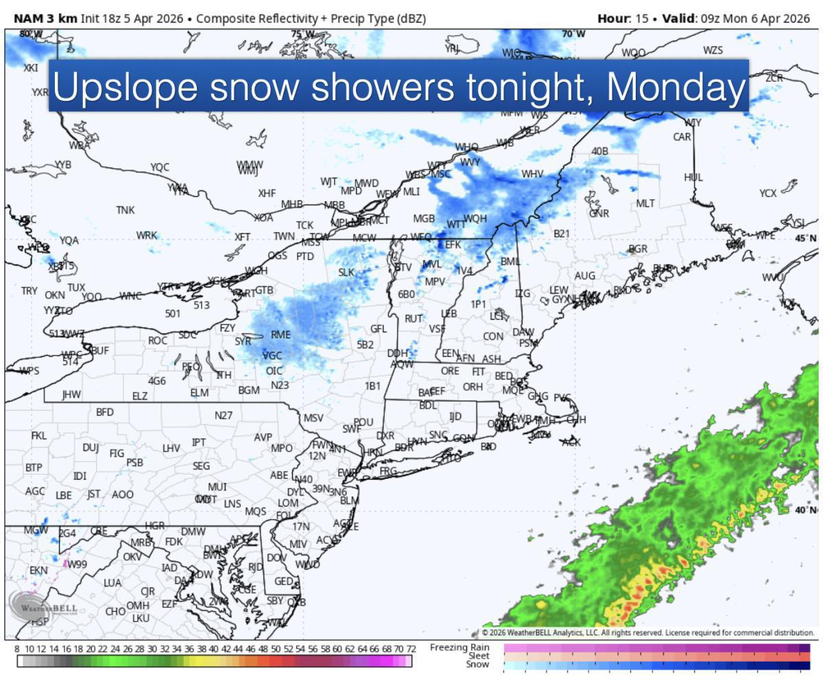 What to expect this week! Some April snow in the forecast! What to expect this week! Some April snow in the forecast!