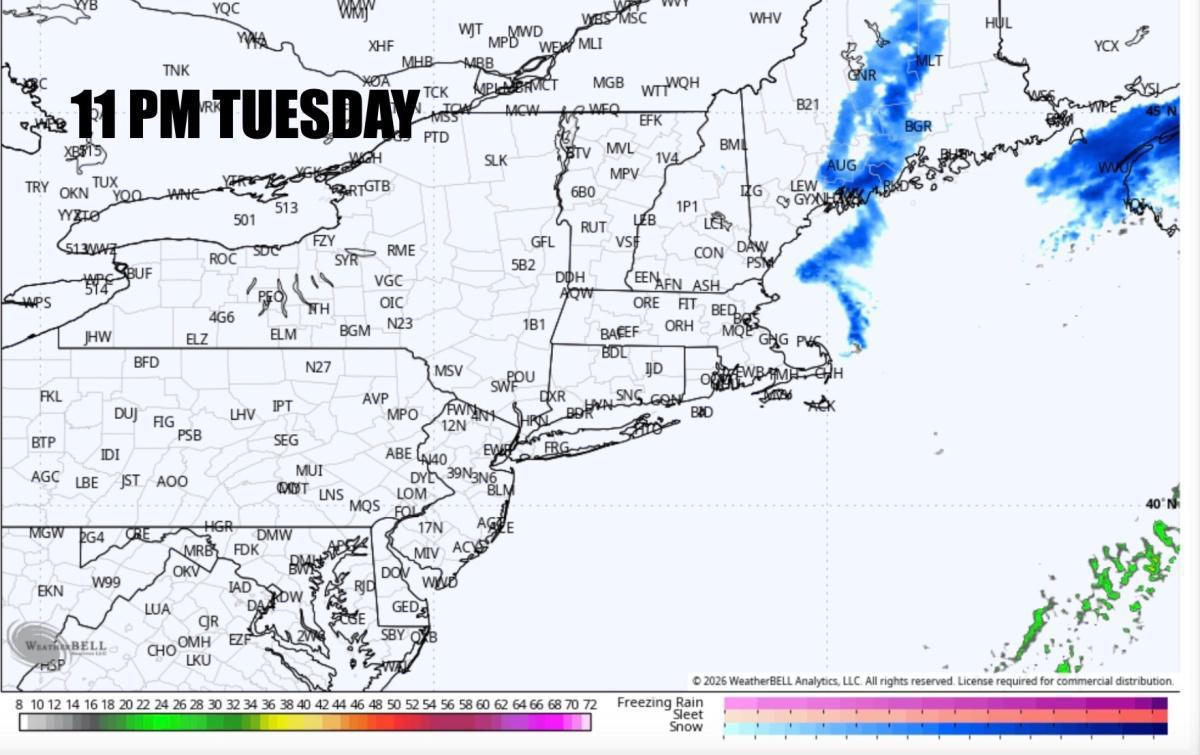 April snow on the way Tuesday! April snow on the way Tuesday!