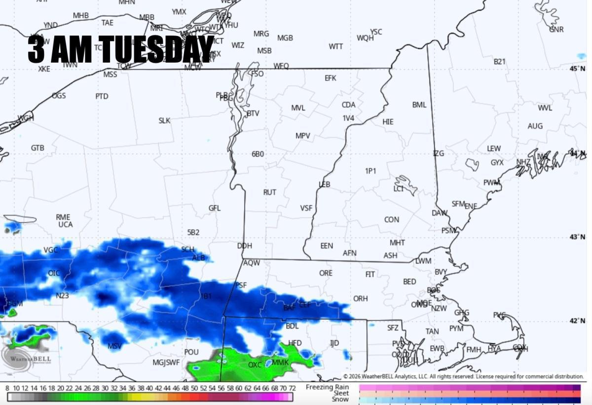 April snow on the way Tuesday! April snow on the way Tuesday!