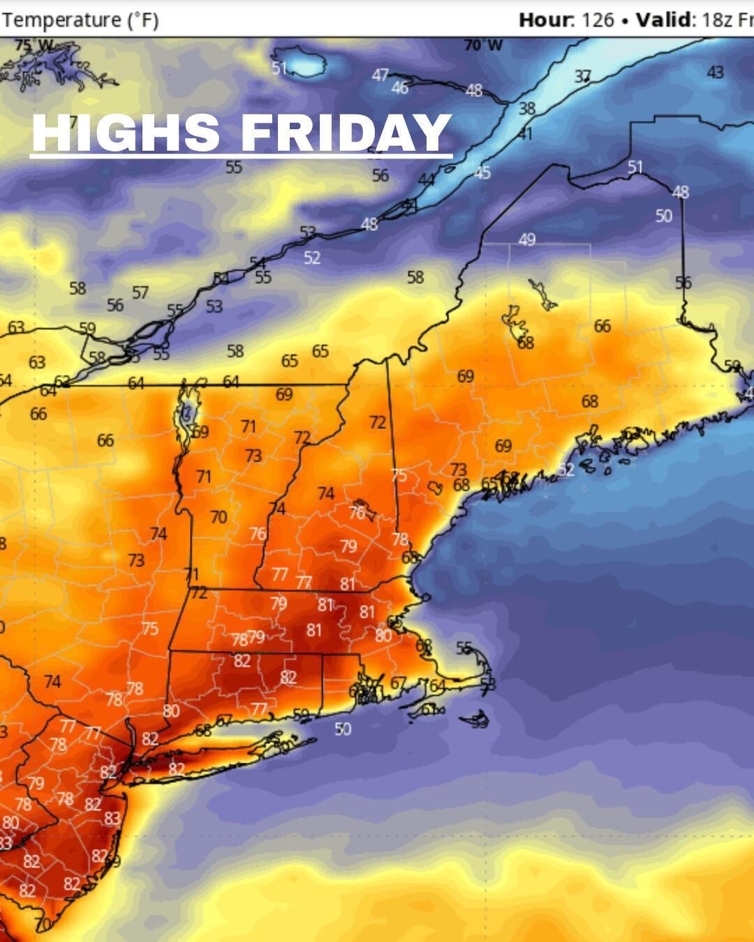 ABOVE AVERAGE TEMPS ON THE WAY THIS WEEK WITH SOME SHOWERS AND STORMS AT TIMES