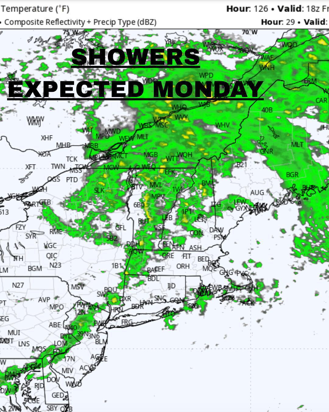 ABOVE AVERAGE TEMPS ON THE WAY THIS WEEK WITH SOME SHOWERS AND STORMS AT TIMES
