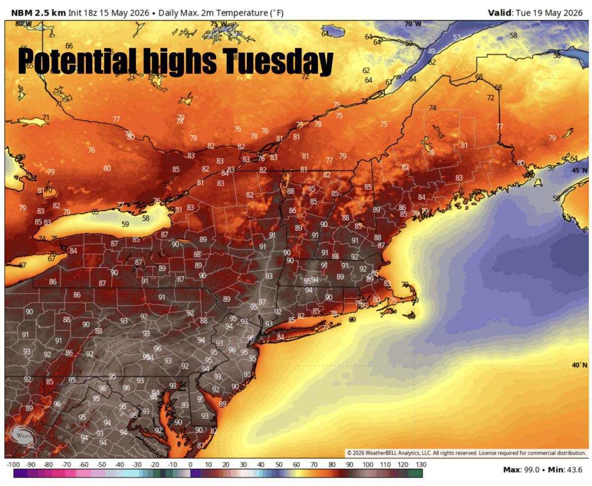 Heat on the way as we head into the weekend and next week!