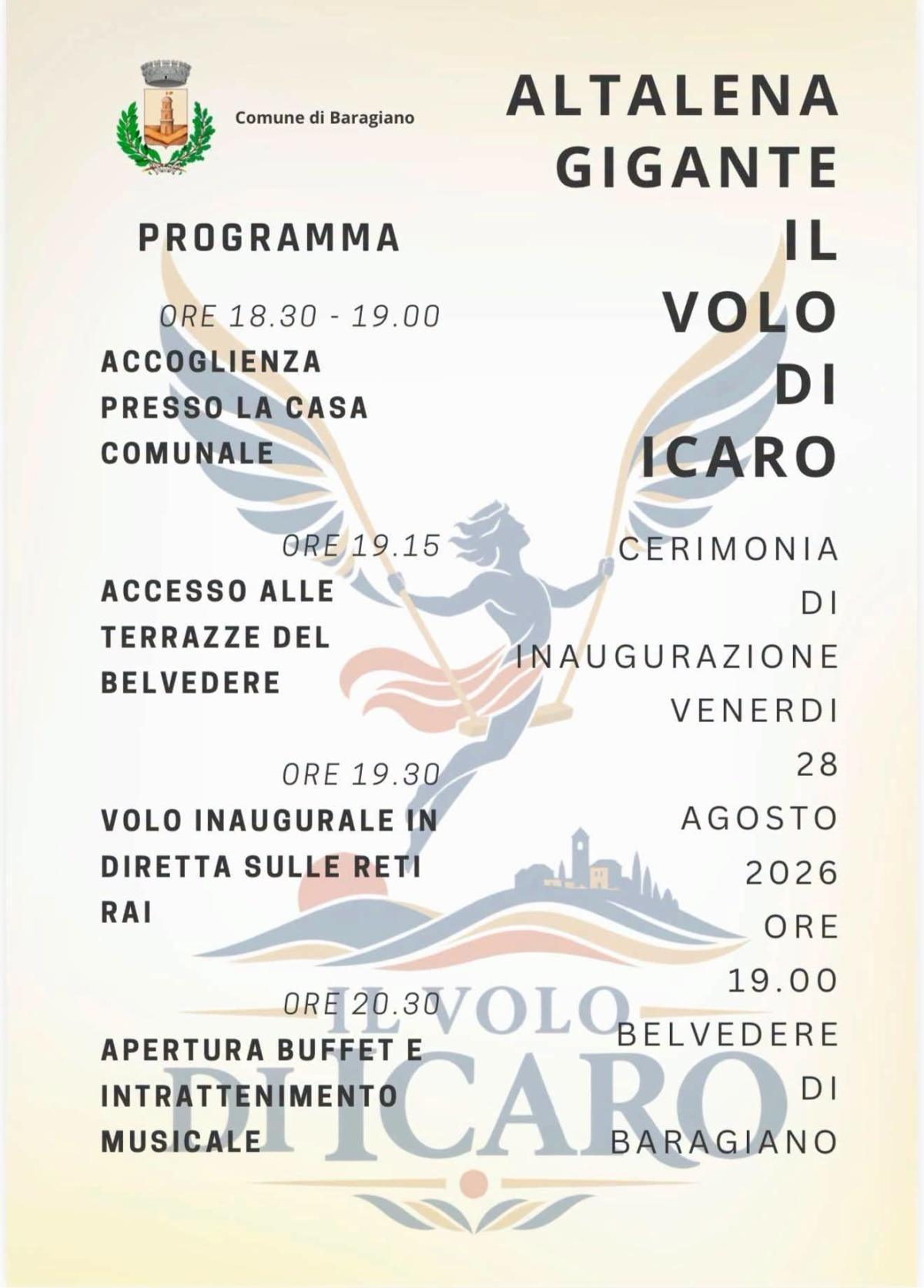 Il ritorno del Re - "Il Volo di Icaro" (dalle ore 19:00)