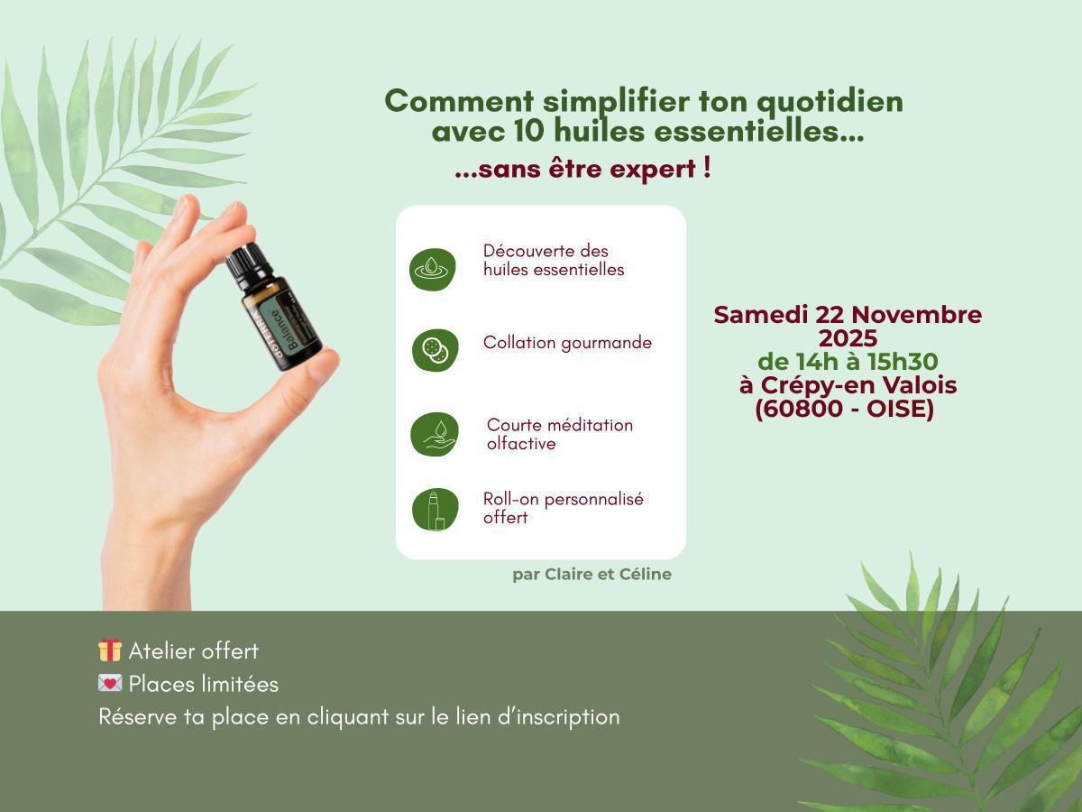 Comment simplifier sa santé au quotidien avec 10 huiles essentielles (sans être expert) Comment simplifier sa santé au quotidien avec 10 huiles essentielles (sans être expert)