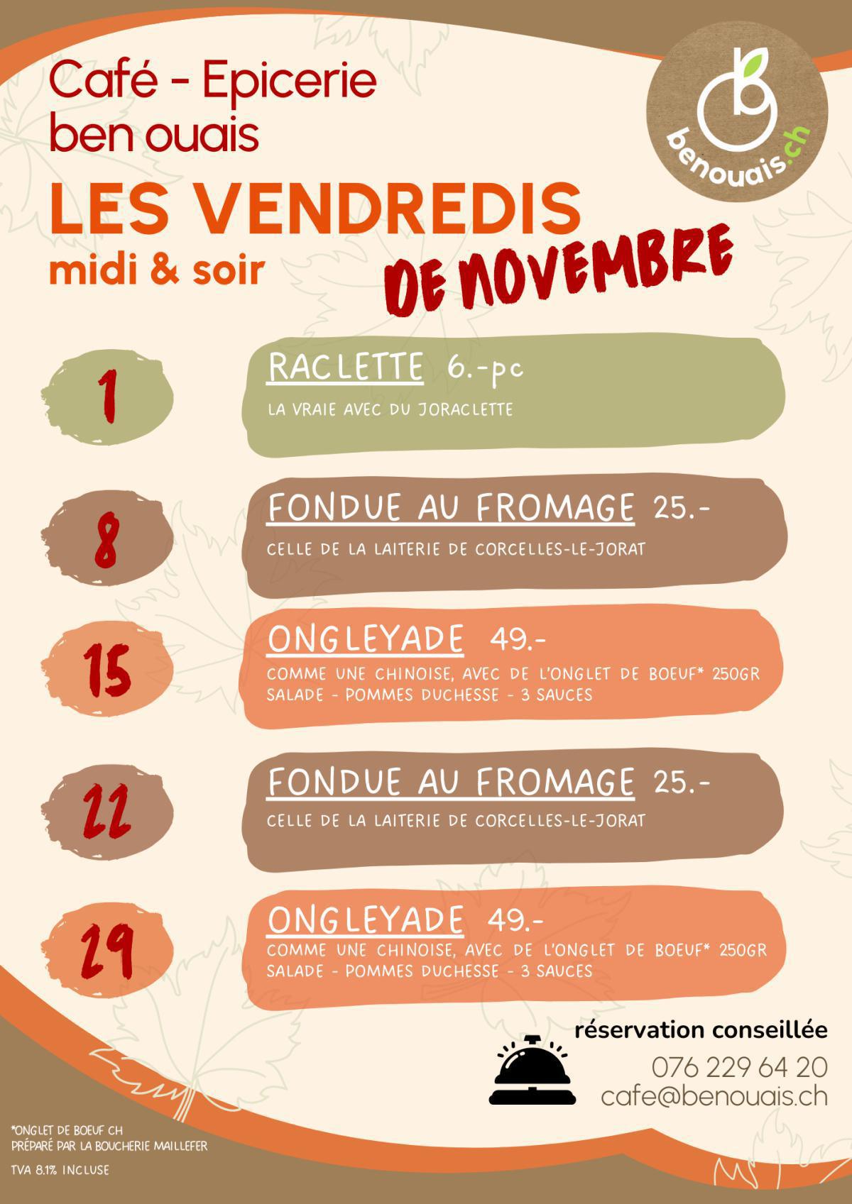 Ce vendredi. Midi & soir. C'est l'Ongleyade Ce vendredi. Midi & soir. C'est l'Ongleyade