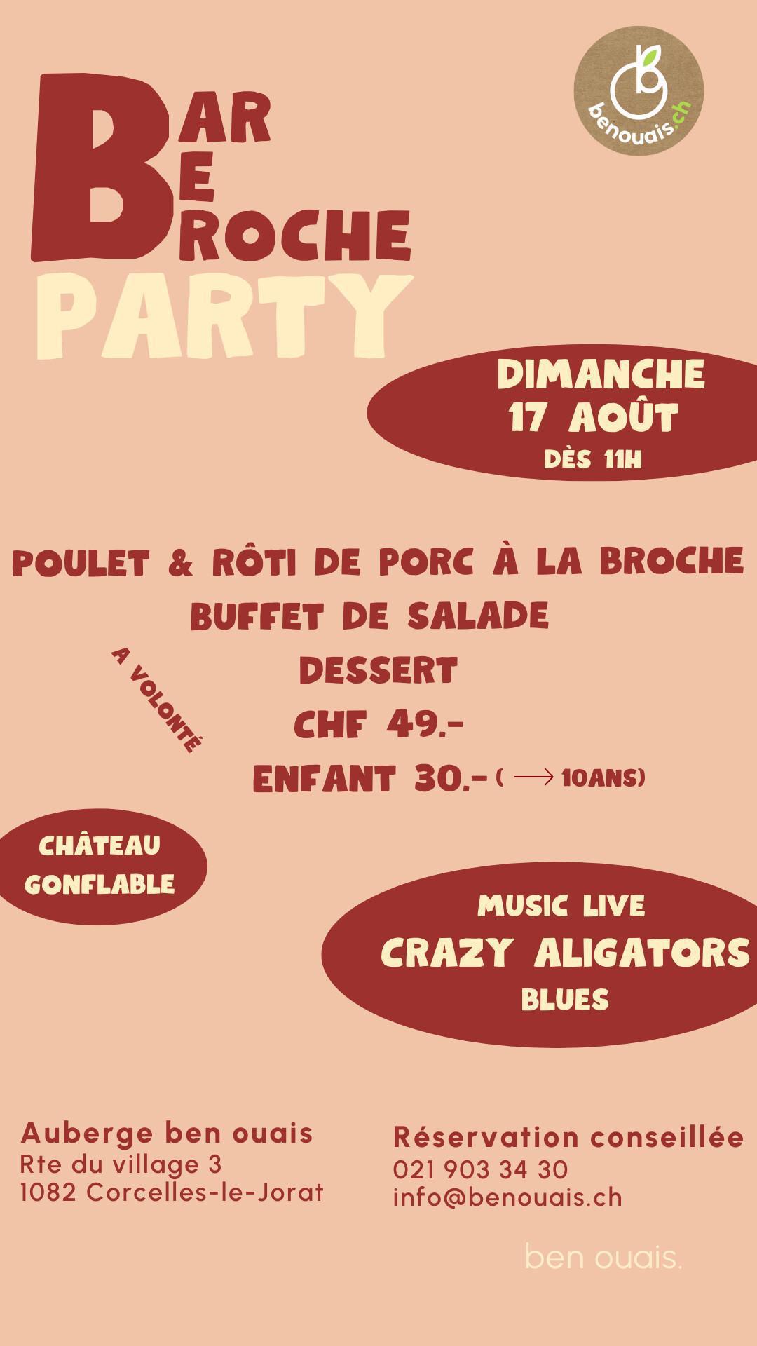 BarBeBroche à volonté !