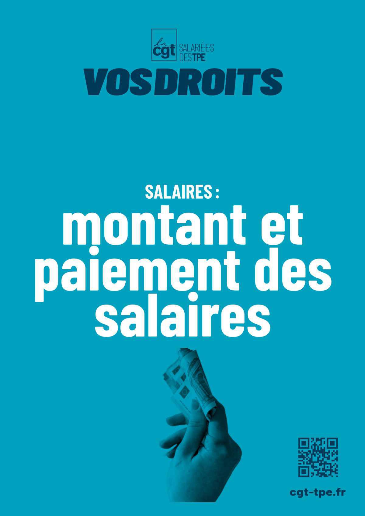 Montant et paiement des salaires