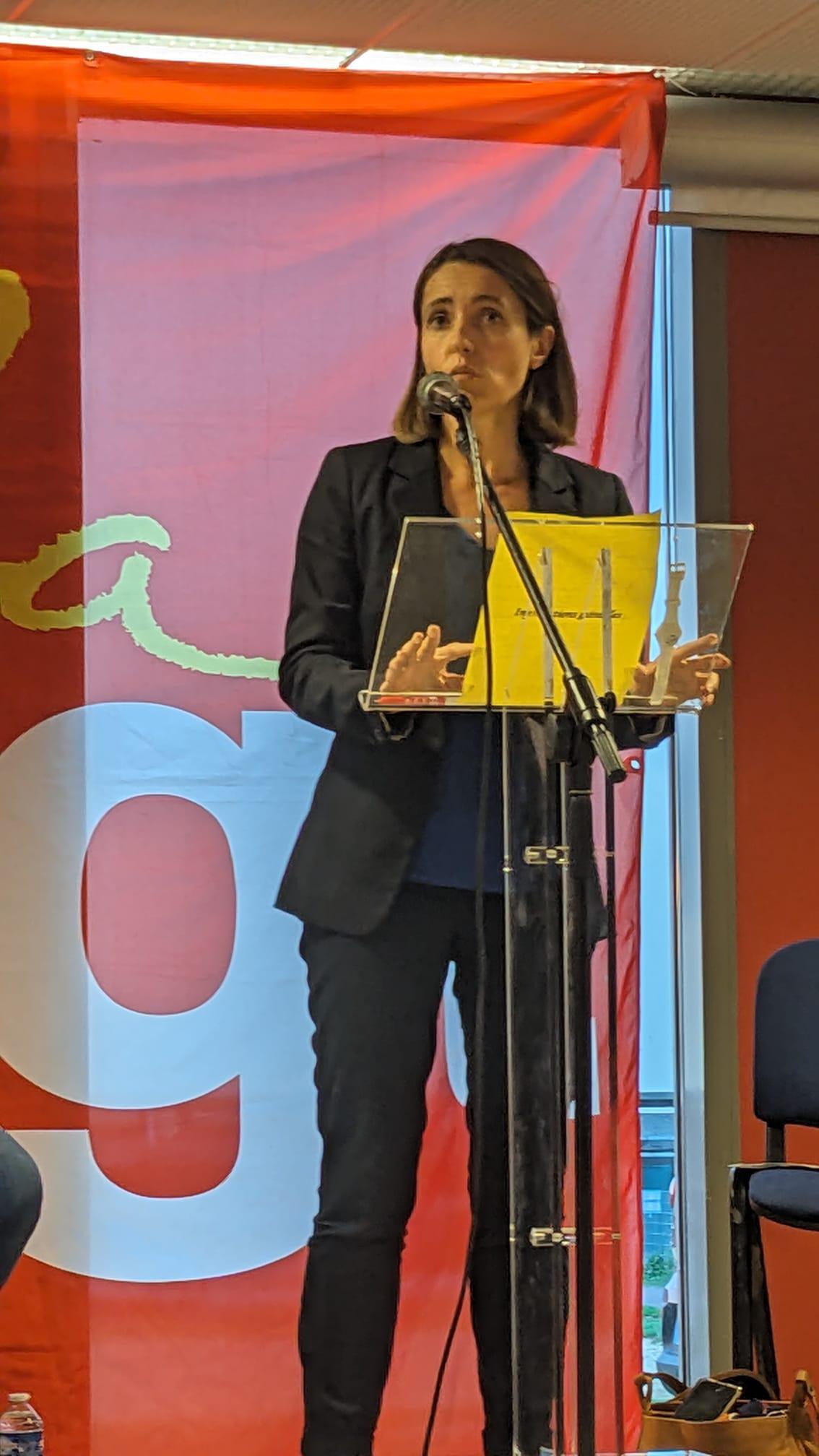 23 Sept - Réunion Publique avec Sophie Binet - 19h Salle des Congrès Dieppe 