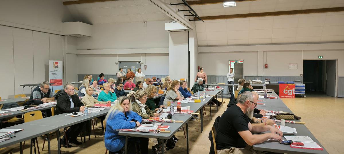 13e congrès de la CGT du Conseil Départementale 76