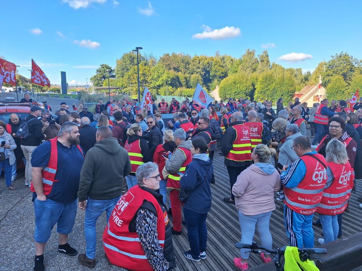 Un 2 Octobre réussi pour exiger les moyens pour notre service public de la santé et action sociale !