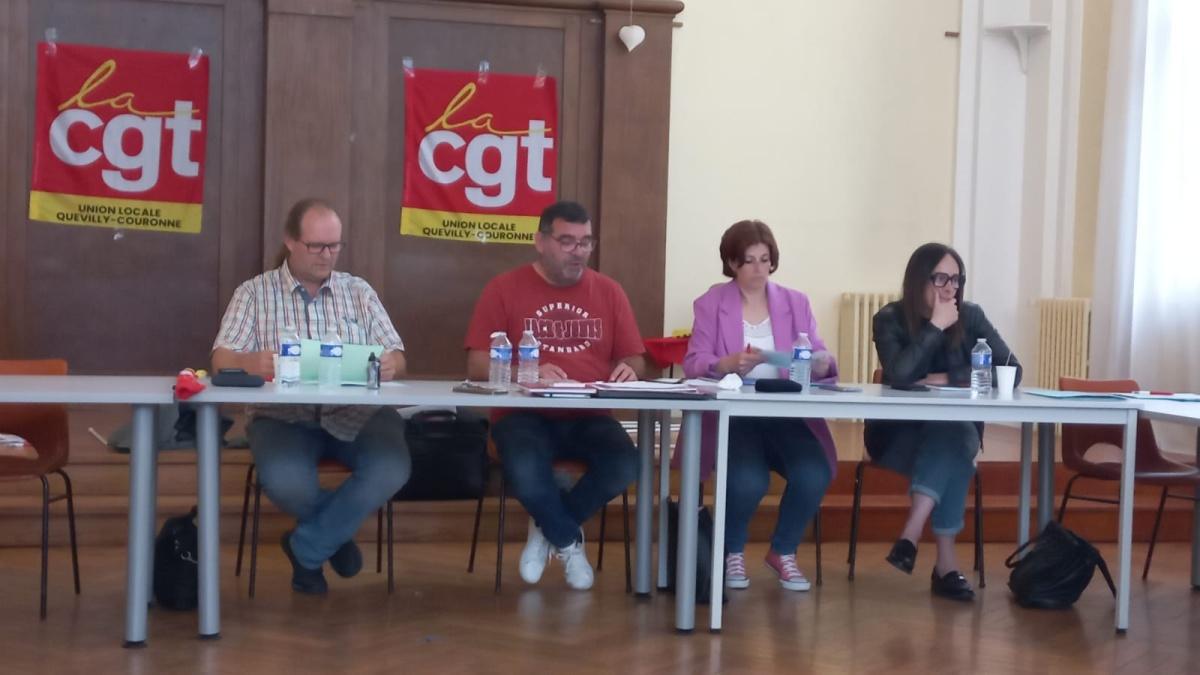 Comité Général de l'UL CGT de Quevilly-Couronne