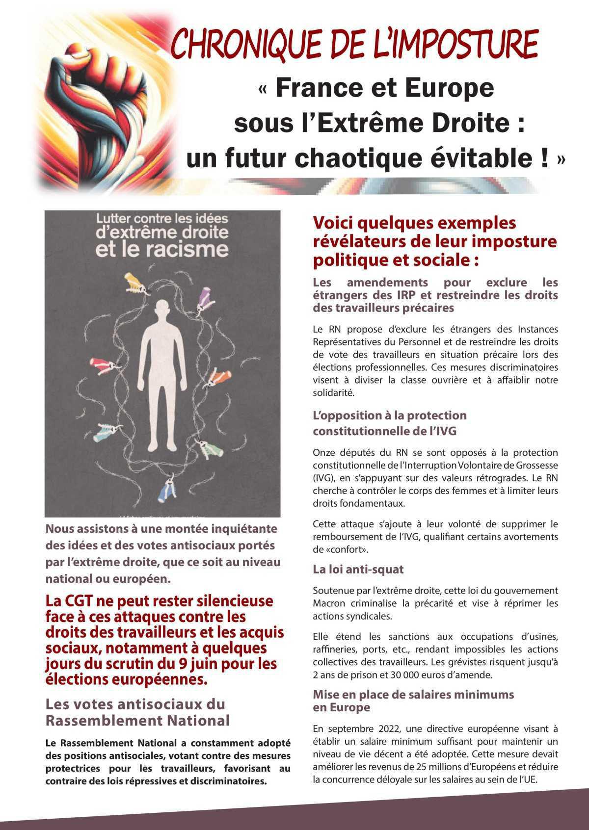 La chronique de l'imposture - Mai 2024