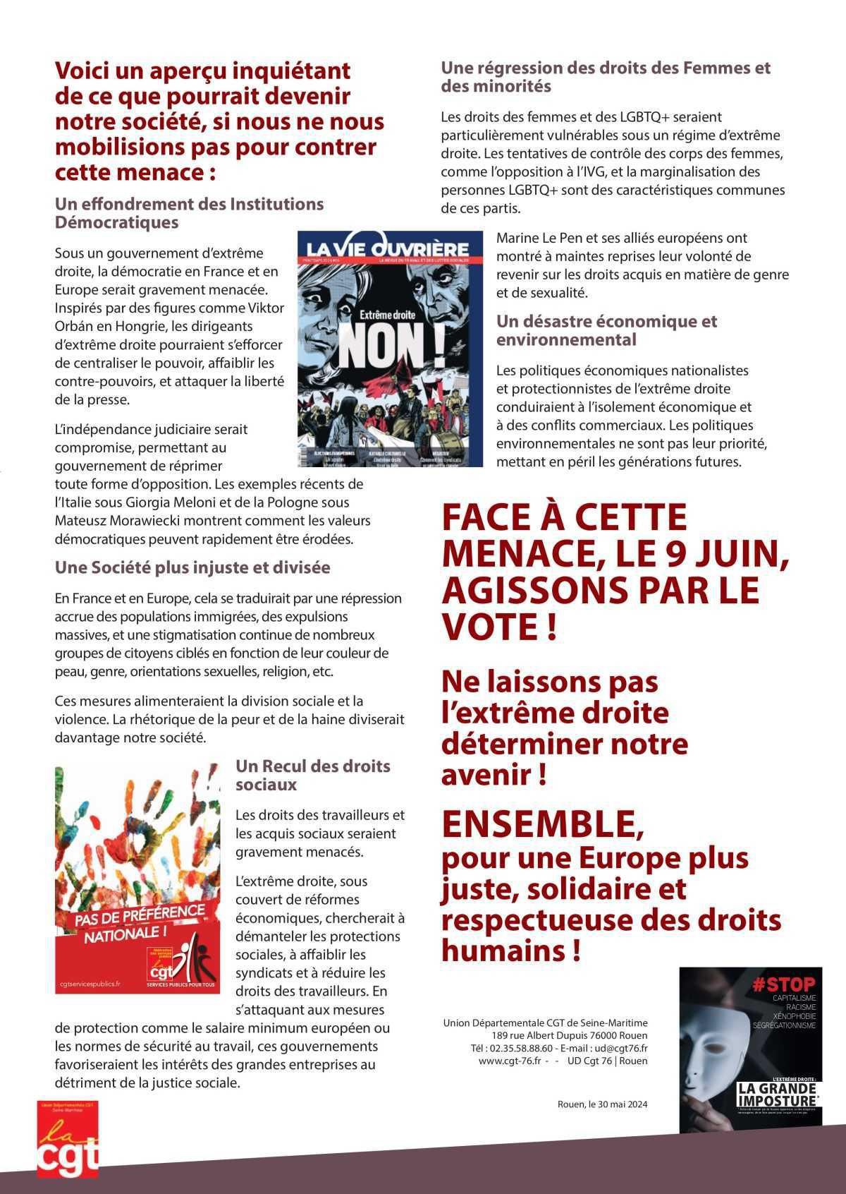 La chronique de l'imposture - Mai 2024