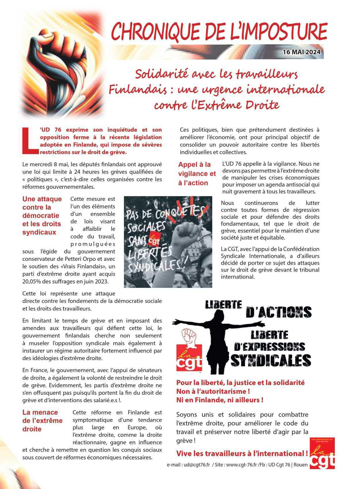 La chronique de l'imposture - 16 Mai 2024