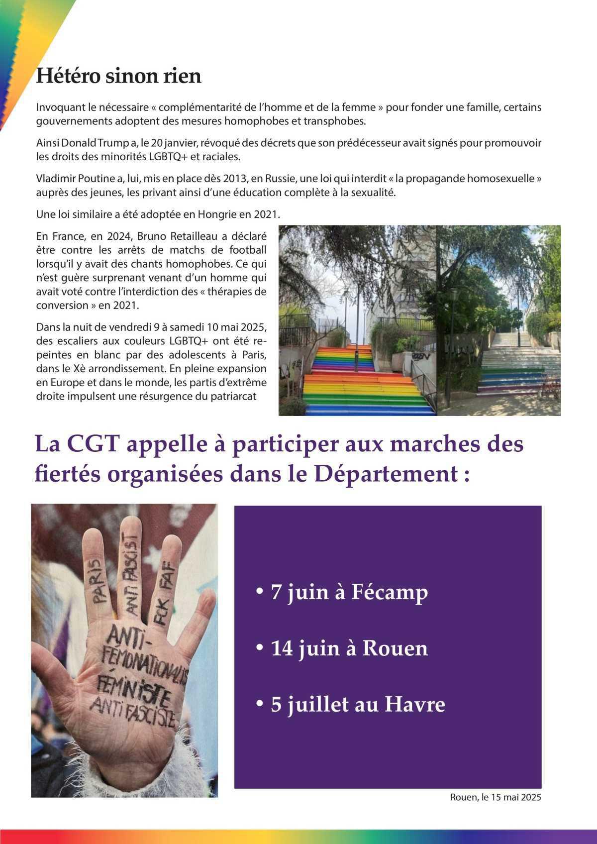 5 Juillet: Marche des fiertés au Havre