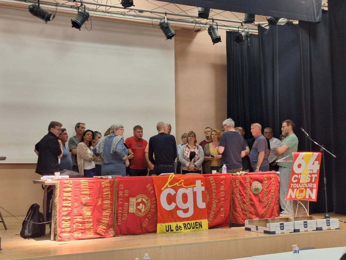24ème Congrès de l'Union Locale CGT de Rouen