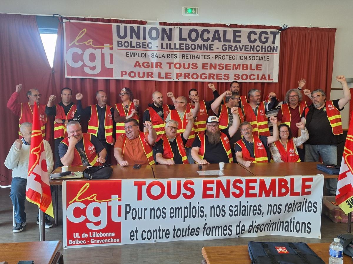 15ème Congrès de l'Union Locale CGT de Lillebonne