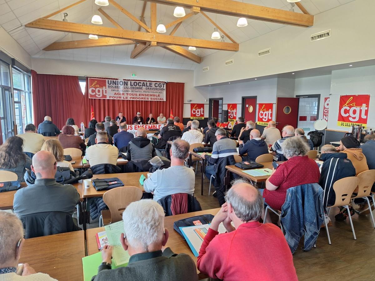 15ème Congrès de l'Union Locale CGT de Lillebonne