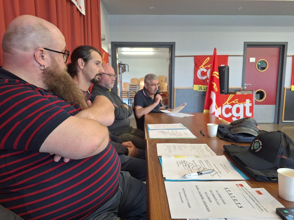 15ème Congrès de l'Union Locale CGT de Lillebonne