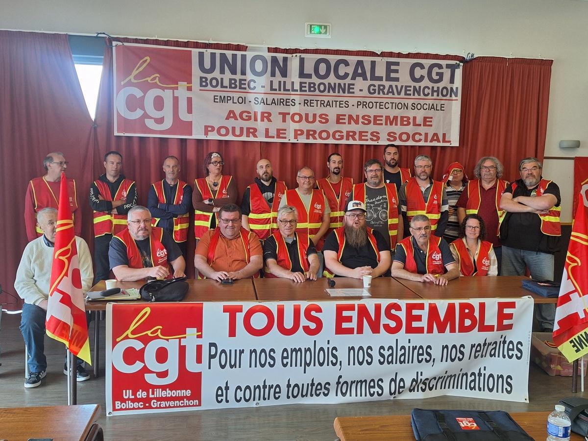 15ème Congrès de l'Union Locale CGT de Lillebonne