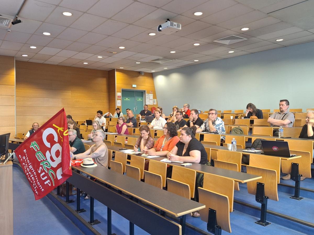 Congrès du Syndicat CGT Université et INSA Rouen (FERC Sup)
