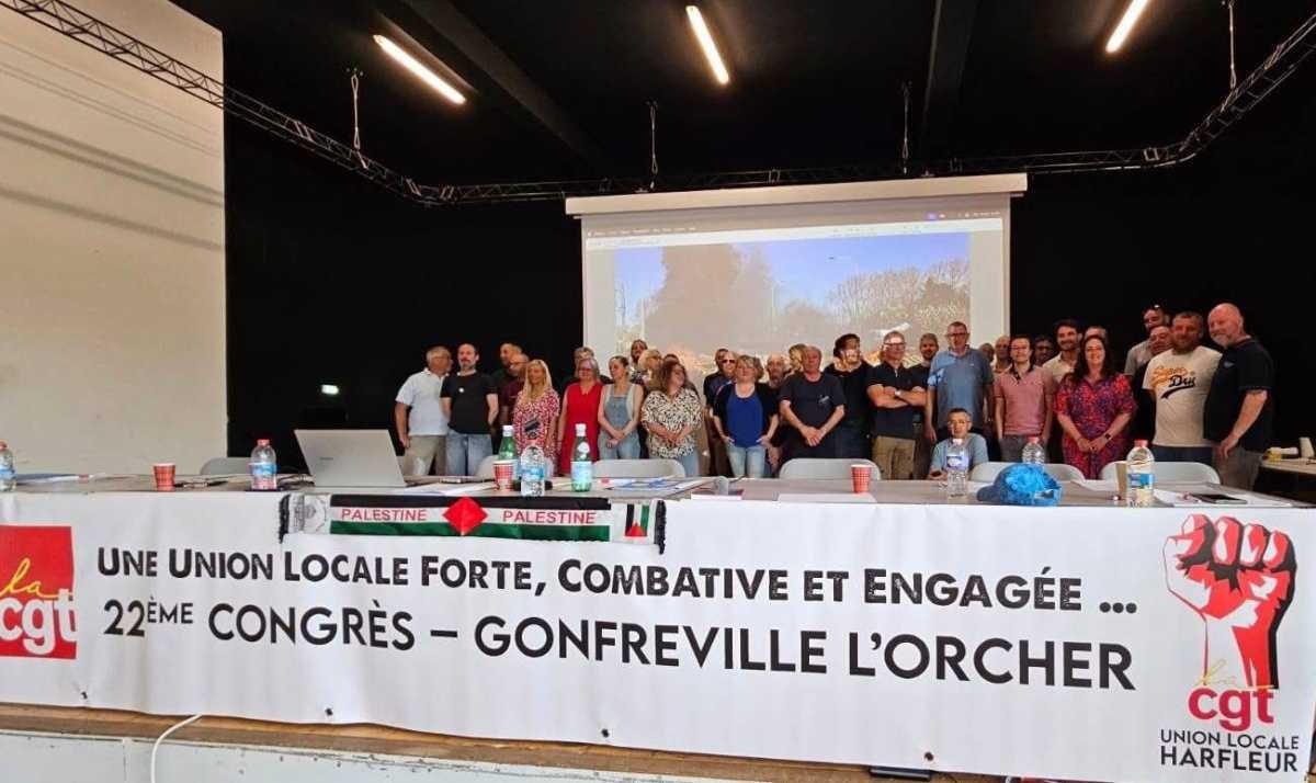 22ème Congrès de l'UL CGT d'Harfleur