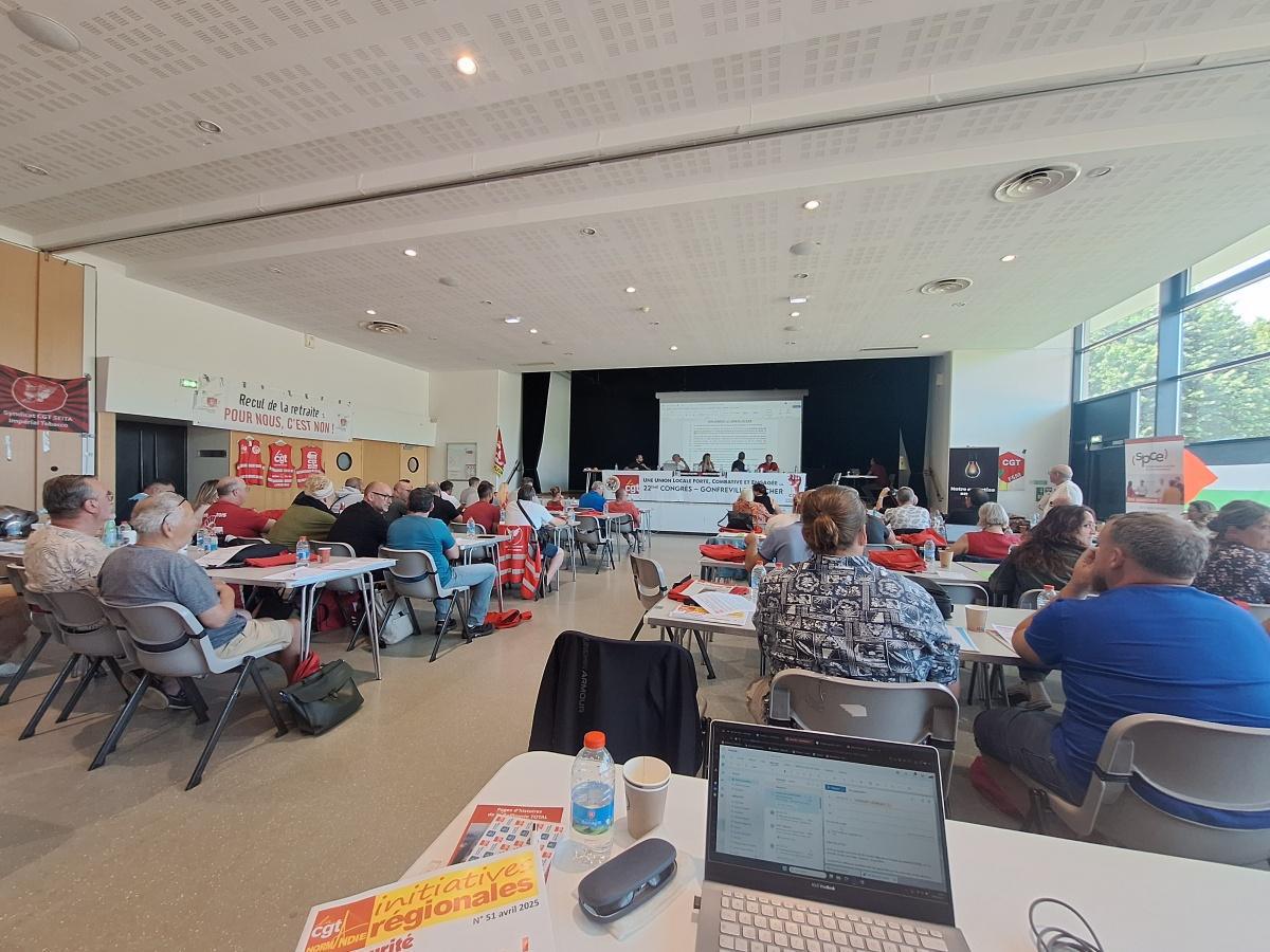 22ème Congrès de l'UL CGT d'Harfleur