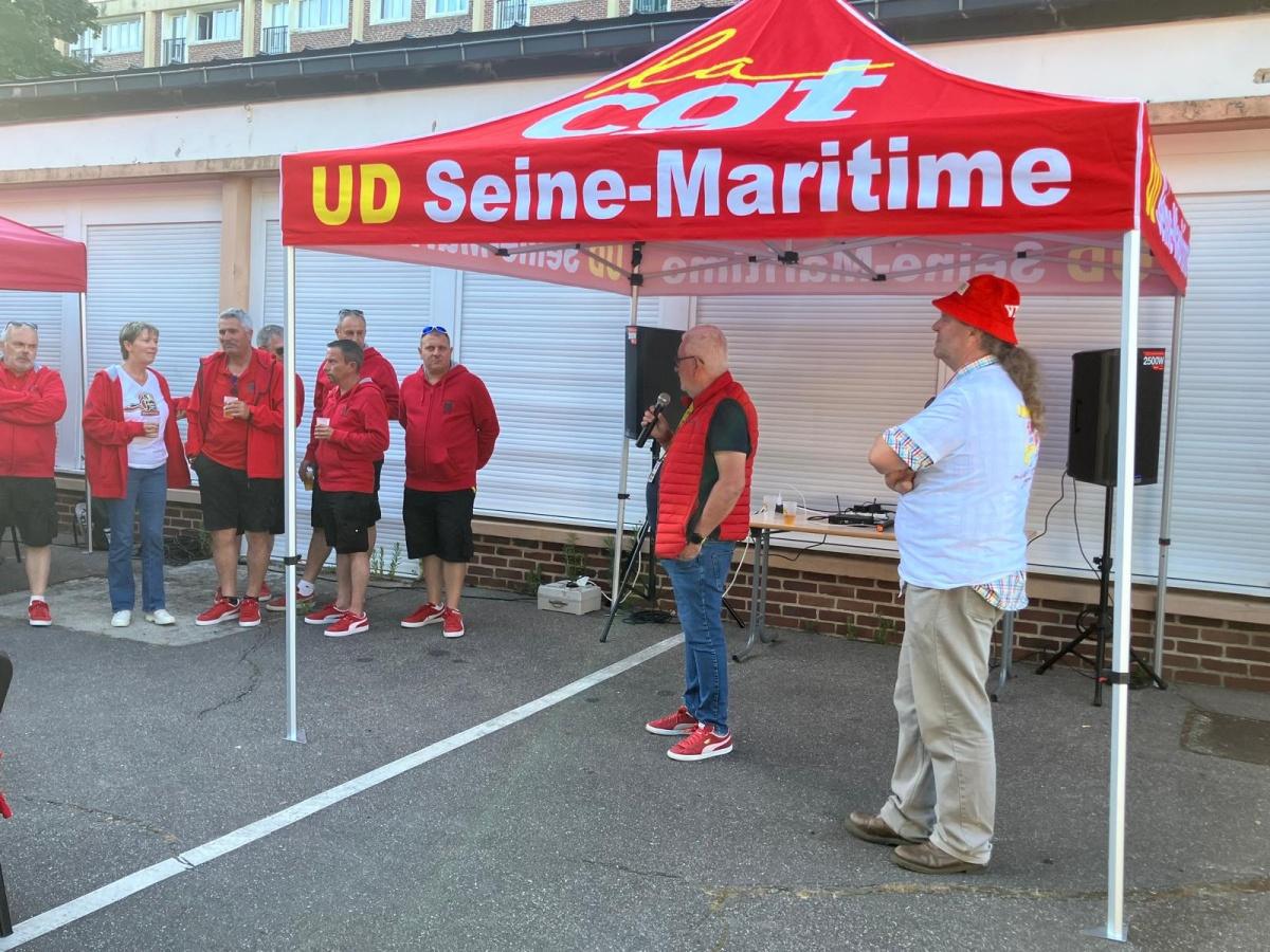 8 Juillet: la CGT fête le Tour de France à la Maison CGT Rouen