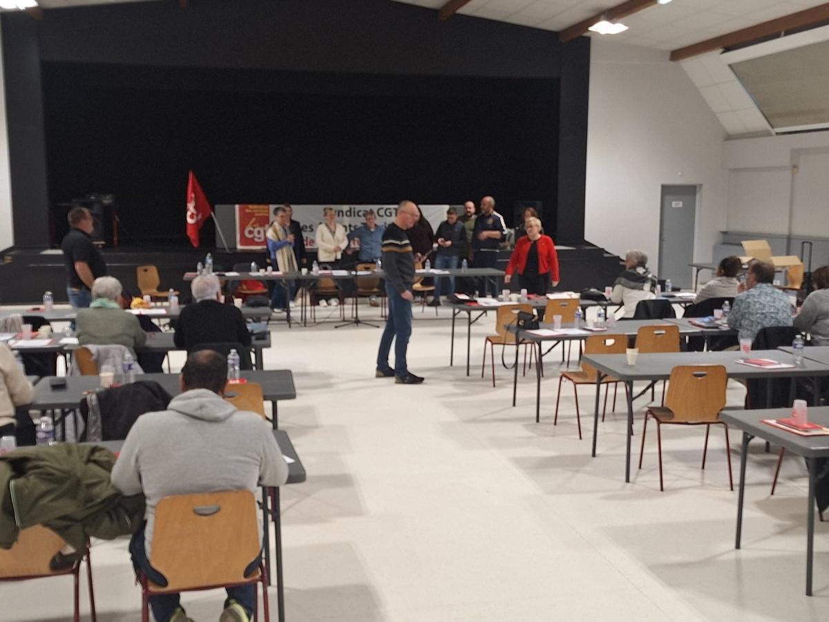 Congrès du Syndicat CGT des Territoriaux de Ste Etienne du Rouvray