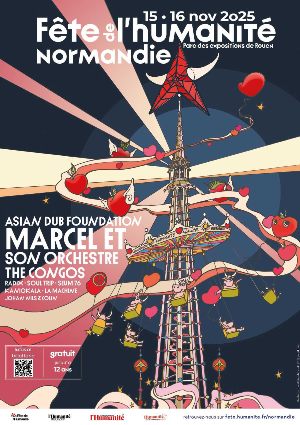 15 & 16 Nov: la CGT et NVO à la fête de l'Humanité Normandie