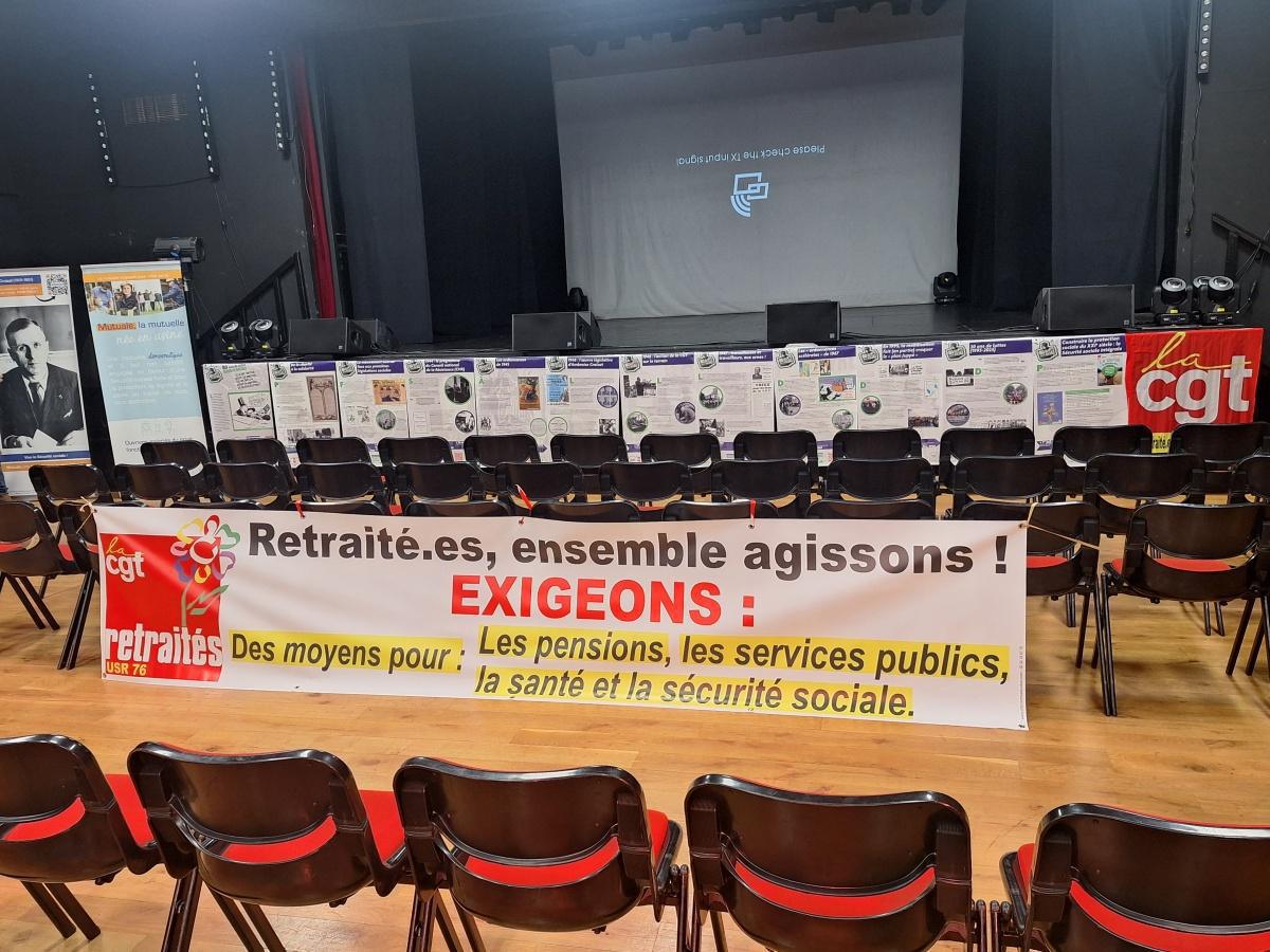 14ème Congrès de l'Union Syndicale Retraité.e.s du 76