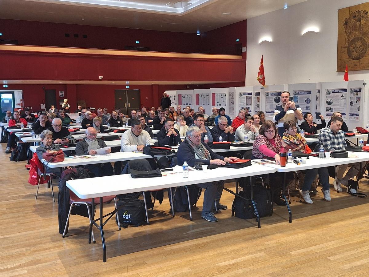 28ème Congrès de l'UL CGT de St Etienne Sotteville Oissel