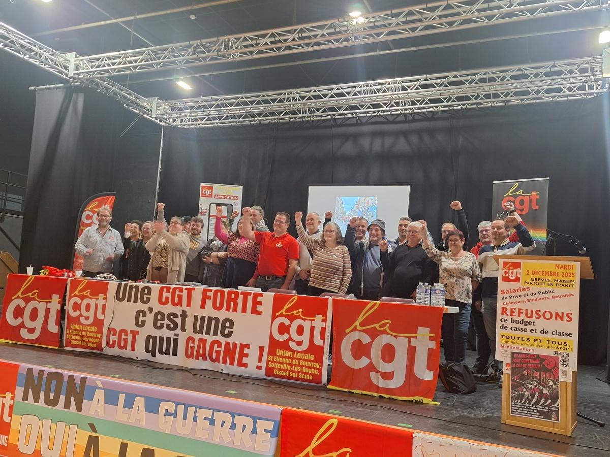 28ème Congrès de l'UL CGT de St Etienne Sotteville Oissel