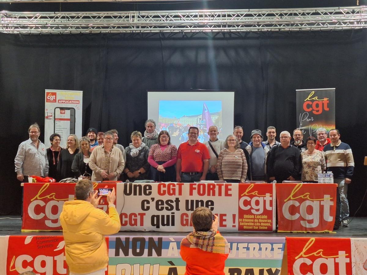 28ème Congrès de l'UL CGT de St Etienne Sotteville Oissel