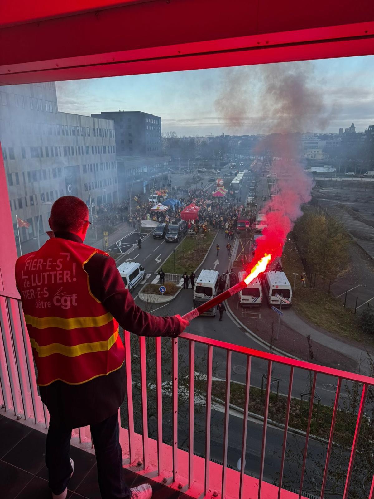 Action contre la concurrence ferroviaire en Normandie - 15 Déc 25