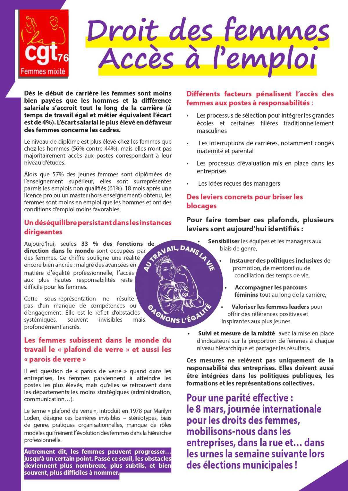 8 Mars: Droit des Femmes - Gagnons-les par l'Action ! 8 Mars: Droit des Femmes - Gagnons-les par l'Action !