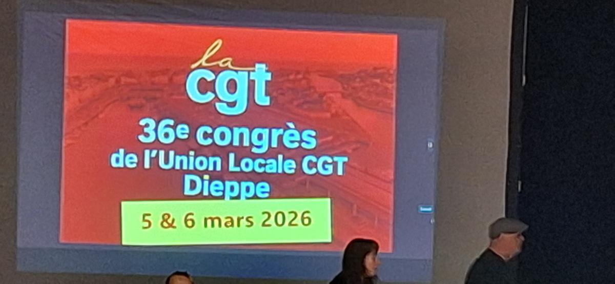 36ème Congrès de l'UL CGT de Dieppe