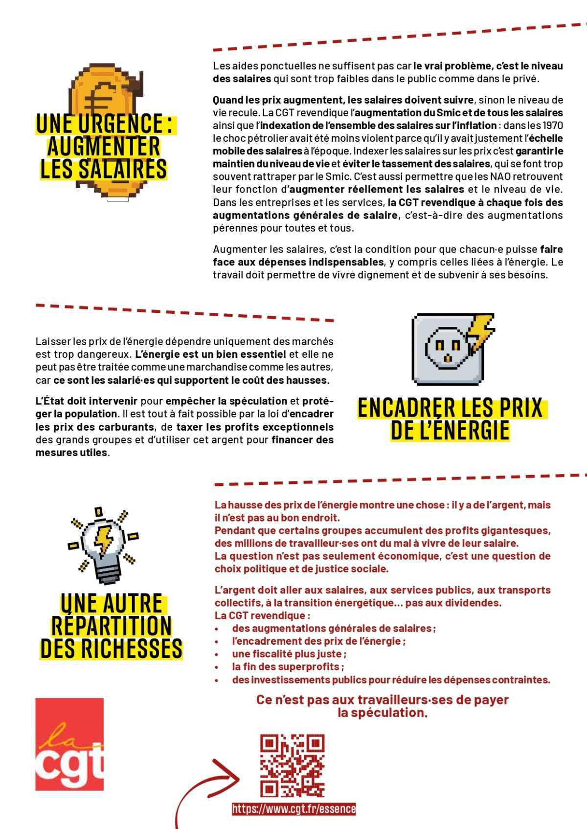 Pétition pour le Carburant : bloquer les prix et augmenter les salaires !