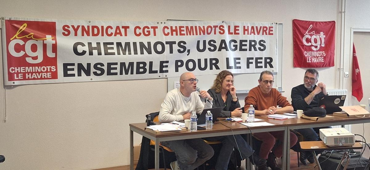 38ème Congrès du Syndicat CGT des Cheminots du Havre