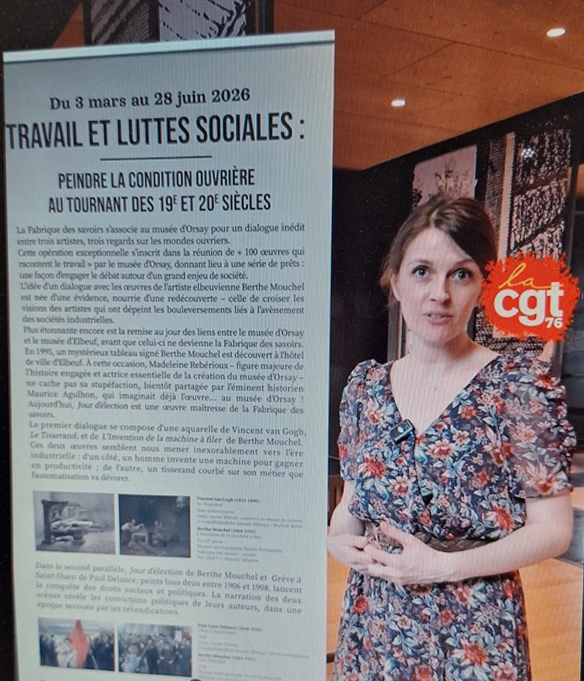 Du 3 mars au 28 juin 2026 - Exposition IHS CGT 76 / La Fabrique des Savoirs à Elbeuf: "Vies engagées"