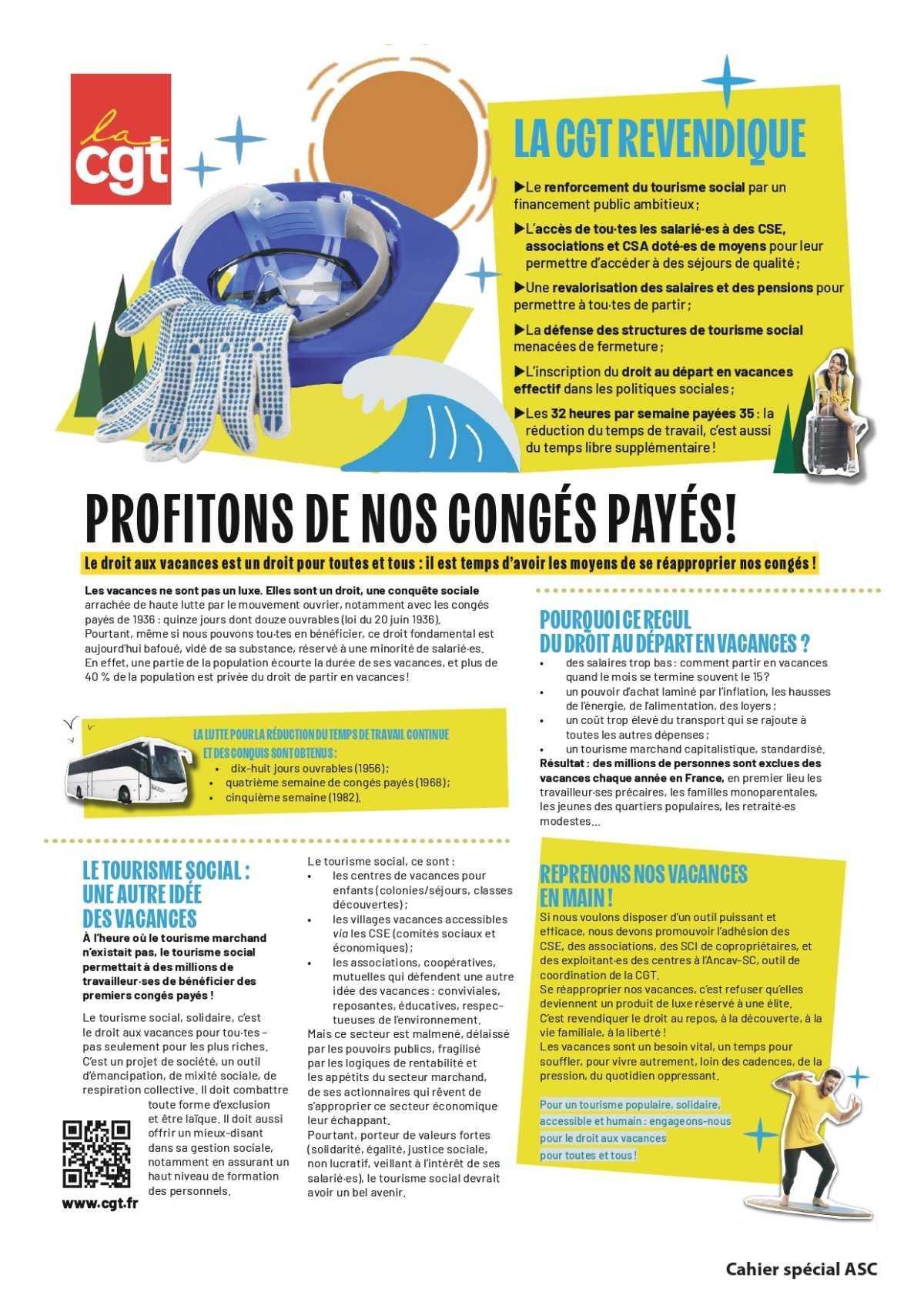 Cahier Spécial Activité Sociales Culturelles Sportives et Education Populaire - Juin 2026
