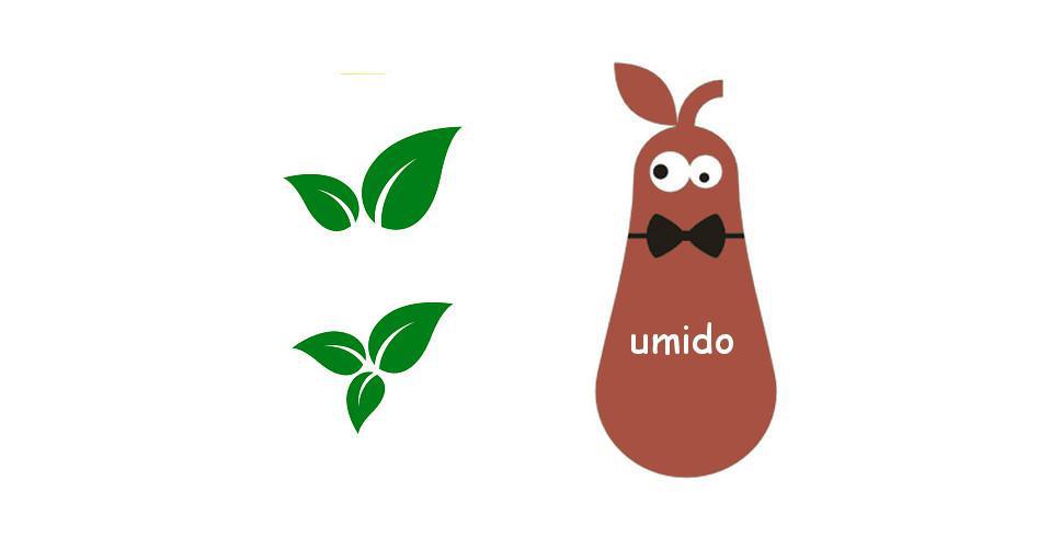 Esporre umido, sfalci e potature