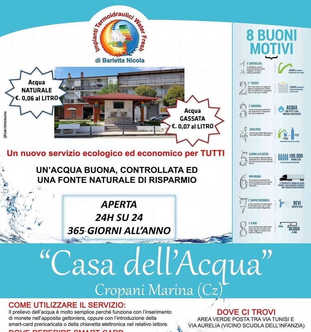 Casa dell' acqua Cropani Marina